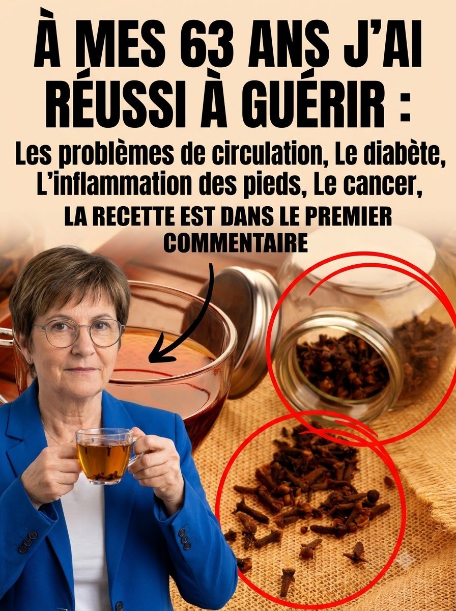 À 63 ans, ma vie a basculé ! Le secret d'UNE BOISSON QUOTIDIENNE qui a ÉRADIQUÉ mes pieds gonflés, mon diabète, ma mauvaise circulation et L'ANGOISSE du cancer. La recette choc que les médecins ne vous diront jamais !