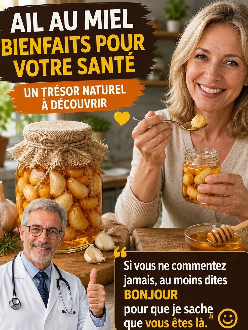 L'astuce naturelle oubliée : Pourquoi vous devriez manger de l'ail et du miel à jeun pendant 7 jours