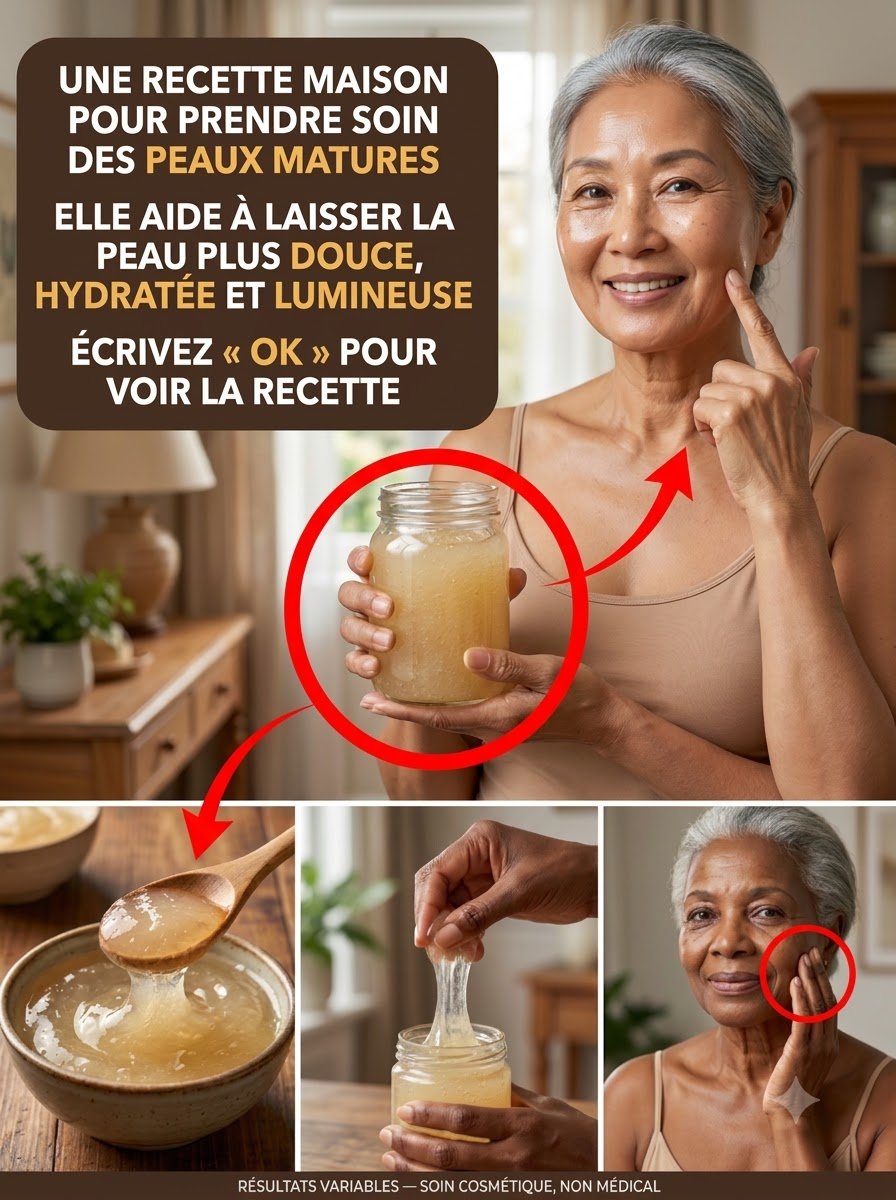 Adieu les rides : La recette naturelle oubliée pour retrouver une peau de bébé (À essayer d'urgence !)