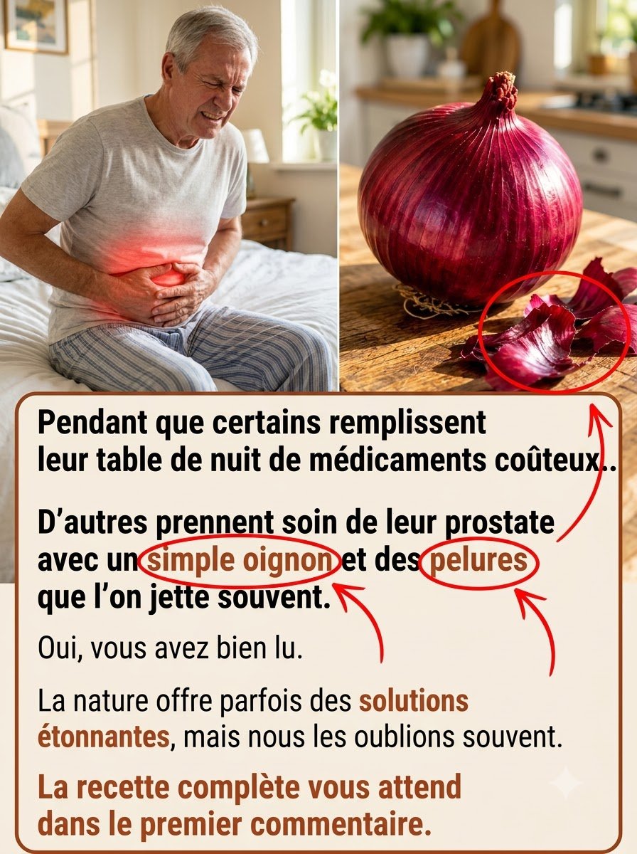 Ne Jetez PLUS Jamais les Pelures d'Oignon Rouge ! Le Secret Oublié Pour Votre Prostate et Vessie Révélé !