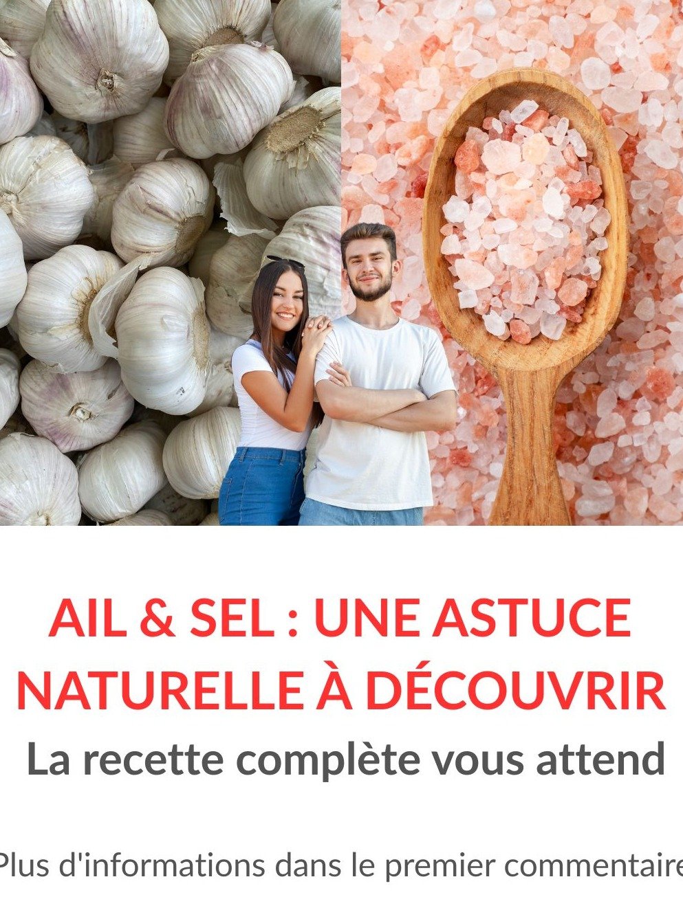 Découvrez le Secret Ancestral de l'Ail et du Sel pour une Vitalité Masculine Inégalée (Vous ne le Croirez Pas !)