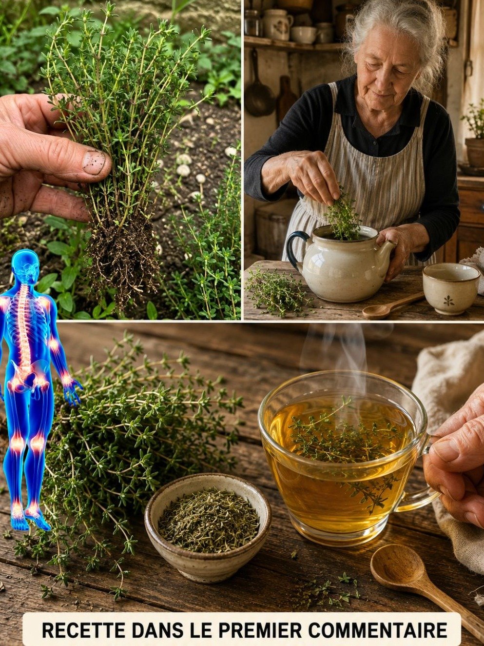 Douleurs aux Genoux ? Le Secret MILLÉNAIRE du Thym pour Reconstruire Votre Cartilage Naturellement (Ne Manquez Pas ÇA !)