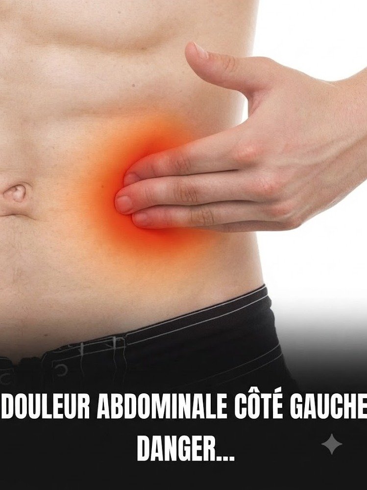 Douleur au Côté Gauche de l'Abdomen ? 8 Alertes CRUCIALES Que Votre Corps Tente de Vous Envoyer (Ne L'ignorez JAMAIS !)