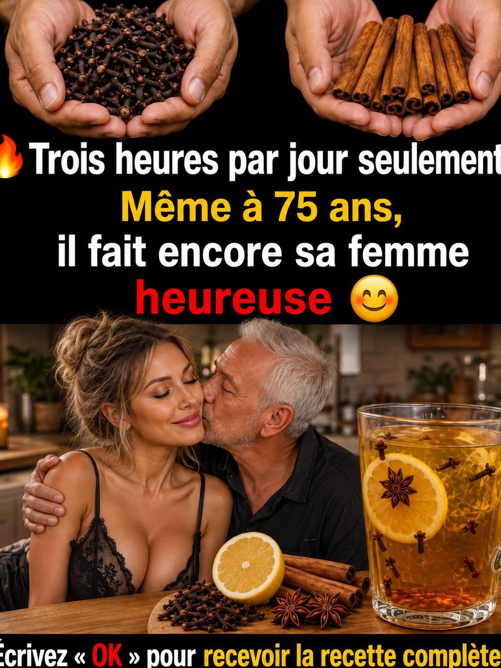Le Secret Viral du Thé Cannelle-Girofle-Citron : Vraiment la Clé de la Vitalité Masculine Éternelle ? La Science DÉVOILE Tout (Ce Que Personne Ne Vous Dit) !