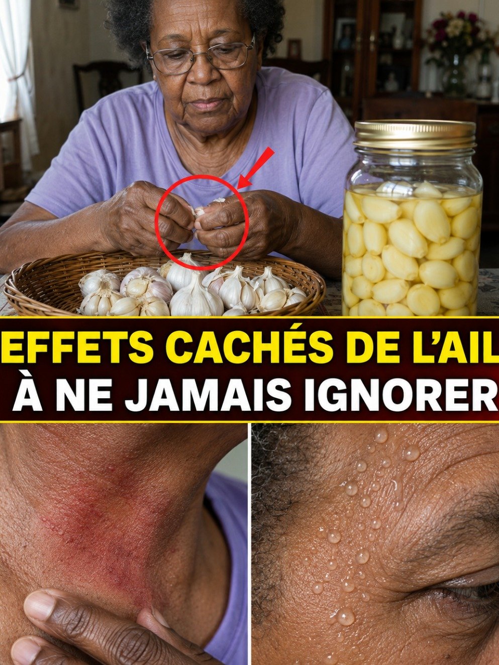Le Secret Choc de l'Ail : 5 Effets Secondaires Cachés Qui RAVAGENT Votre Intestin, Votre Haleine et Votre Peau (Ce Que Personne Ne Vous Dit !)