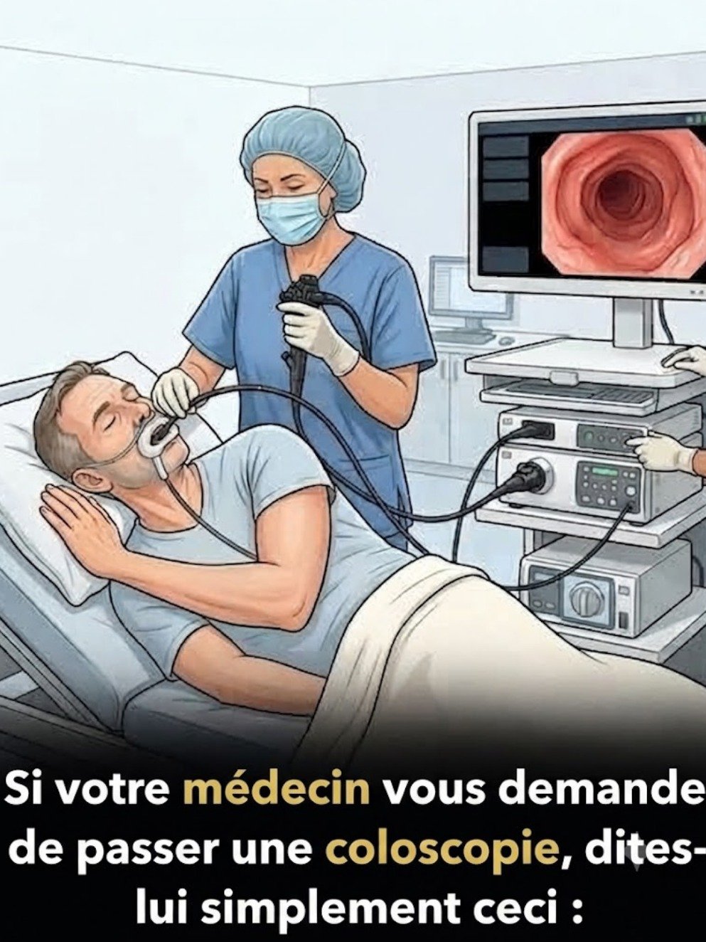 Coloscopie : La SEULE question que vous DEVEZ poser à votre médecin avant l'examen (et pourquoi elle pourrait vous sauver la vie) !