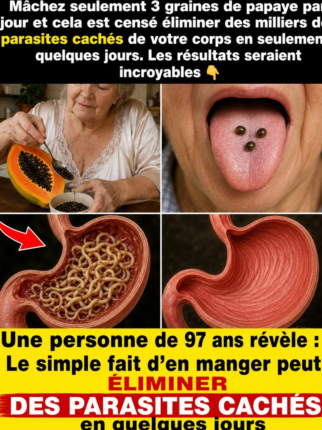 Arrêtez de jeter vos graines de papaye : Pourquoi ce geste simple peut libérer votre foie et votre digestion