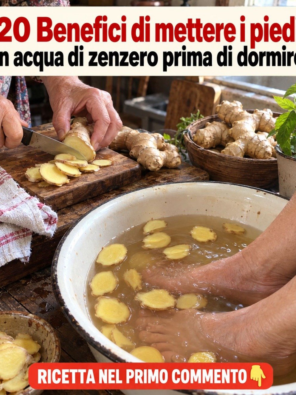 Le Secret Oublié pour une Santé de Fer : Découvrez les 20 Bienfaits Incroyables du Bain de Pieds au Gingembre que Personne ne Vous Révèle !