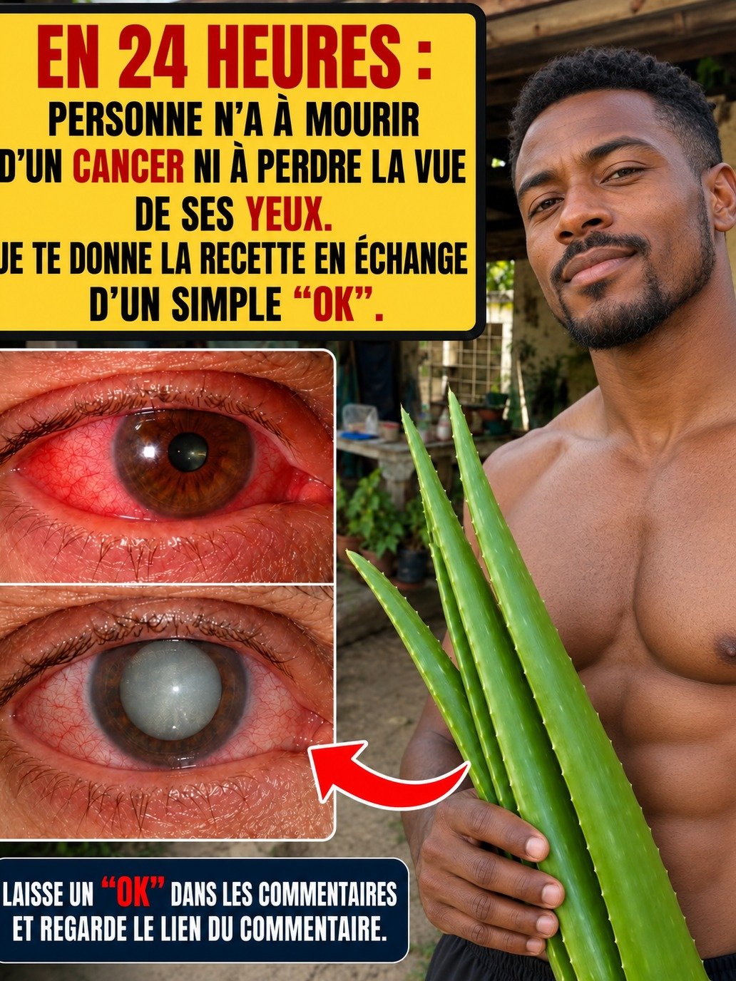 Le "Remède Miracle" à l'Aloe Vera pour les Yeux et le Cancer : L'Avertissement Urgent que Personne Ne Vous Donne !