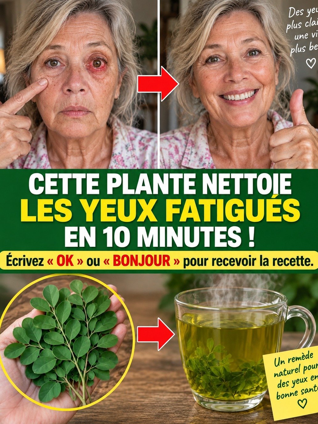 Yeux Fatigués et Gonflés ? Le SECRET ANCIEN d'une plante méconnue pour un soulagement ÉCLAIR (et l'erreur FATALE à ne JAMAIS faire !)