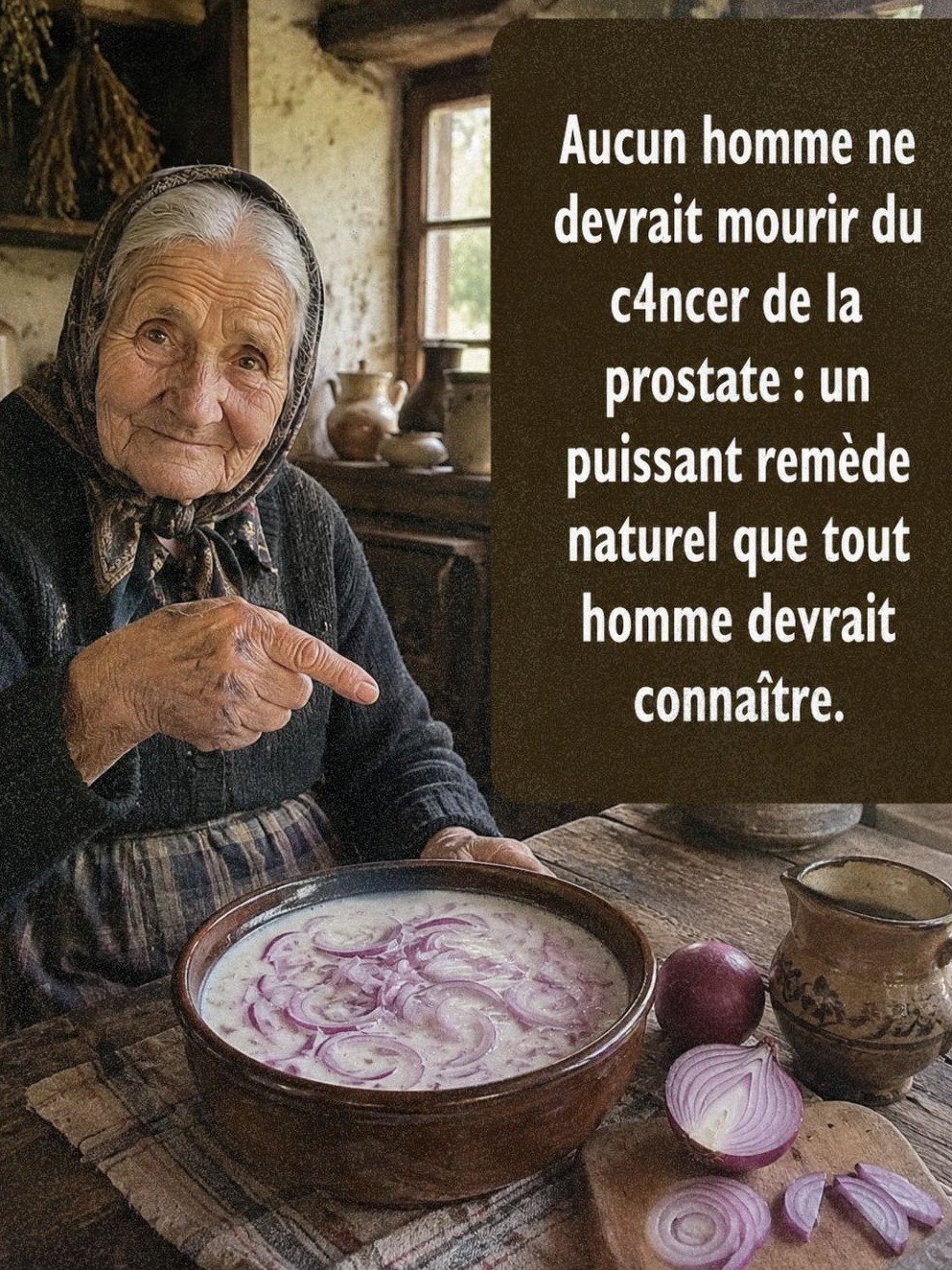 Le Secret Inattendu pour Votre Prostate : Pourquoi Chaque Homme Devrait Connaître ce Remède Oignon-Lait (Avant qu'il Ne Soit Trop Tard) !