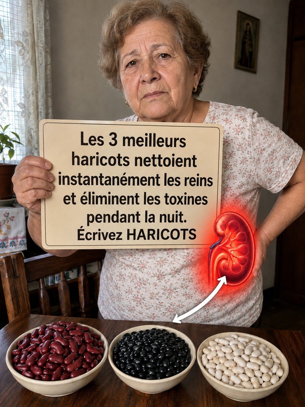 Arrêtez tout ! Ces 3 Haricots Quotidiennement Ignorés Sont LE Secret Pour Des Reins au Top et une Détox Naturelle (Ne Manquez Pas Le N°3) !