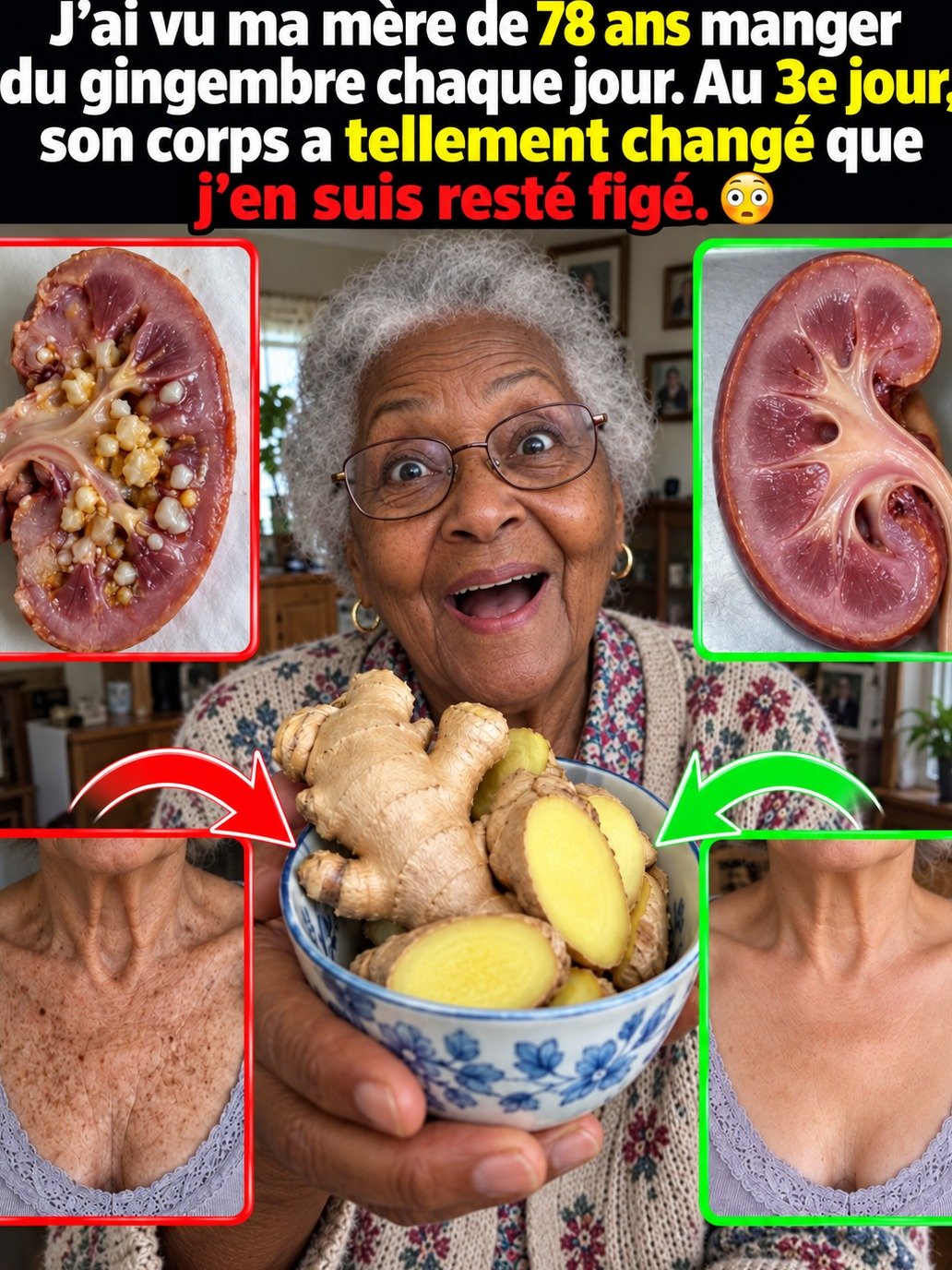 À 78 Ans, Elle a Dit ADIEU aux Ballonnements et Douleurs ! Découvrez Comment le Gingembre a Révolutionné Son Confort au Quotidien