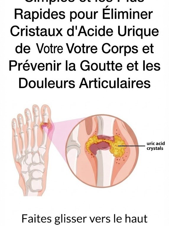 Douleur articulaire insupportable ? 7 secrets NATURELS pour calmer la goutte et retrouver votre liberté de mouvement !