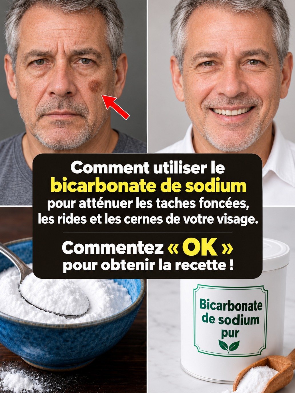 Bicarbonate de Soude sur le Visage : Le Remède Miracle ou la Catastrophe Cachée ? Ce que votre peau vous cache !