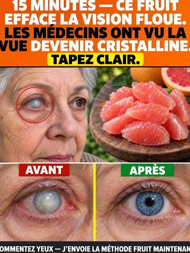 Vision Floue après 60 ans ? DÉCOUVREZ le Secret du Petit-Déjeuner qui Réactive votre Vue (Ce que personne ne vous dit sur le jus d'orange) !