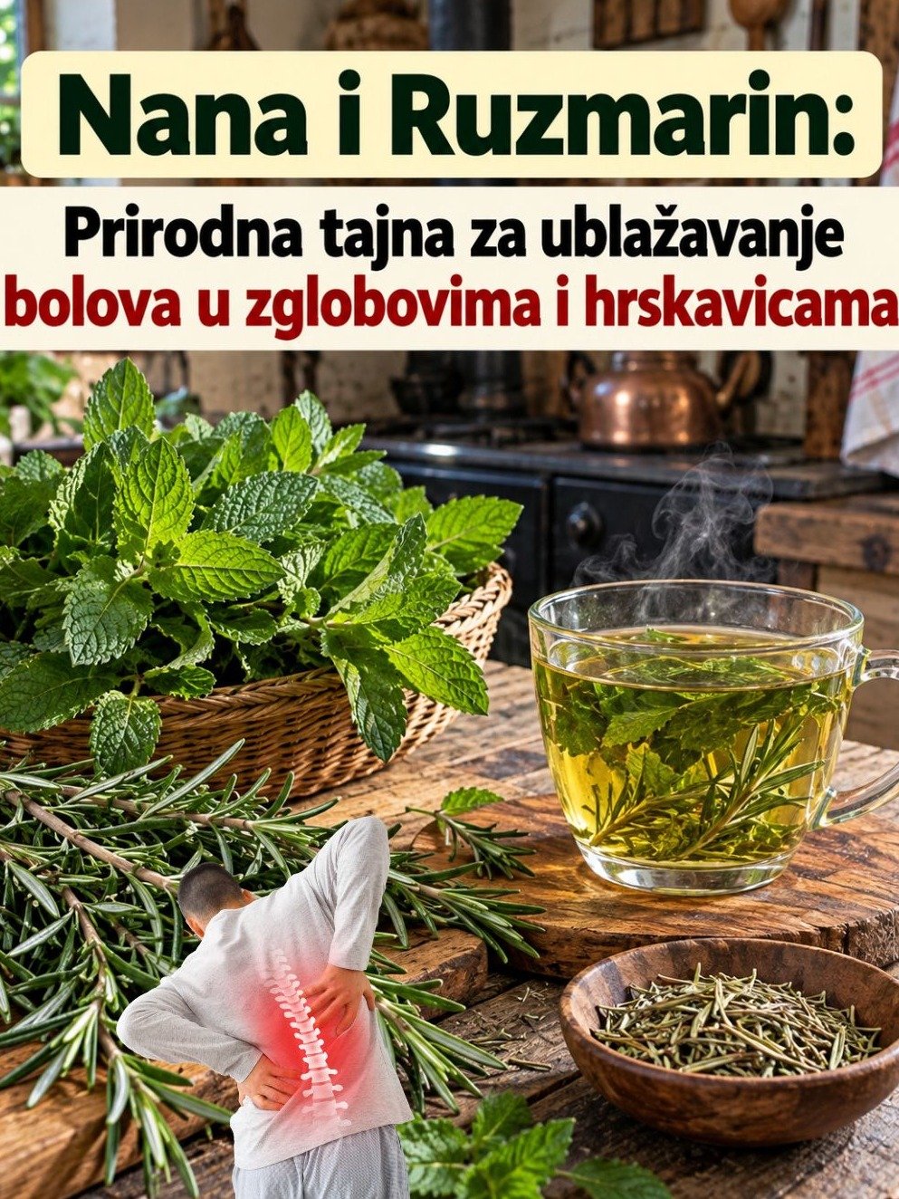 Douleurs Articulaires et Raideurs ? Découvrez le Duo Naturel Insoupçonné de Menthe et Romarin qui Pourrait Vous Soulager !