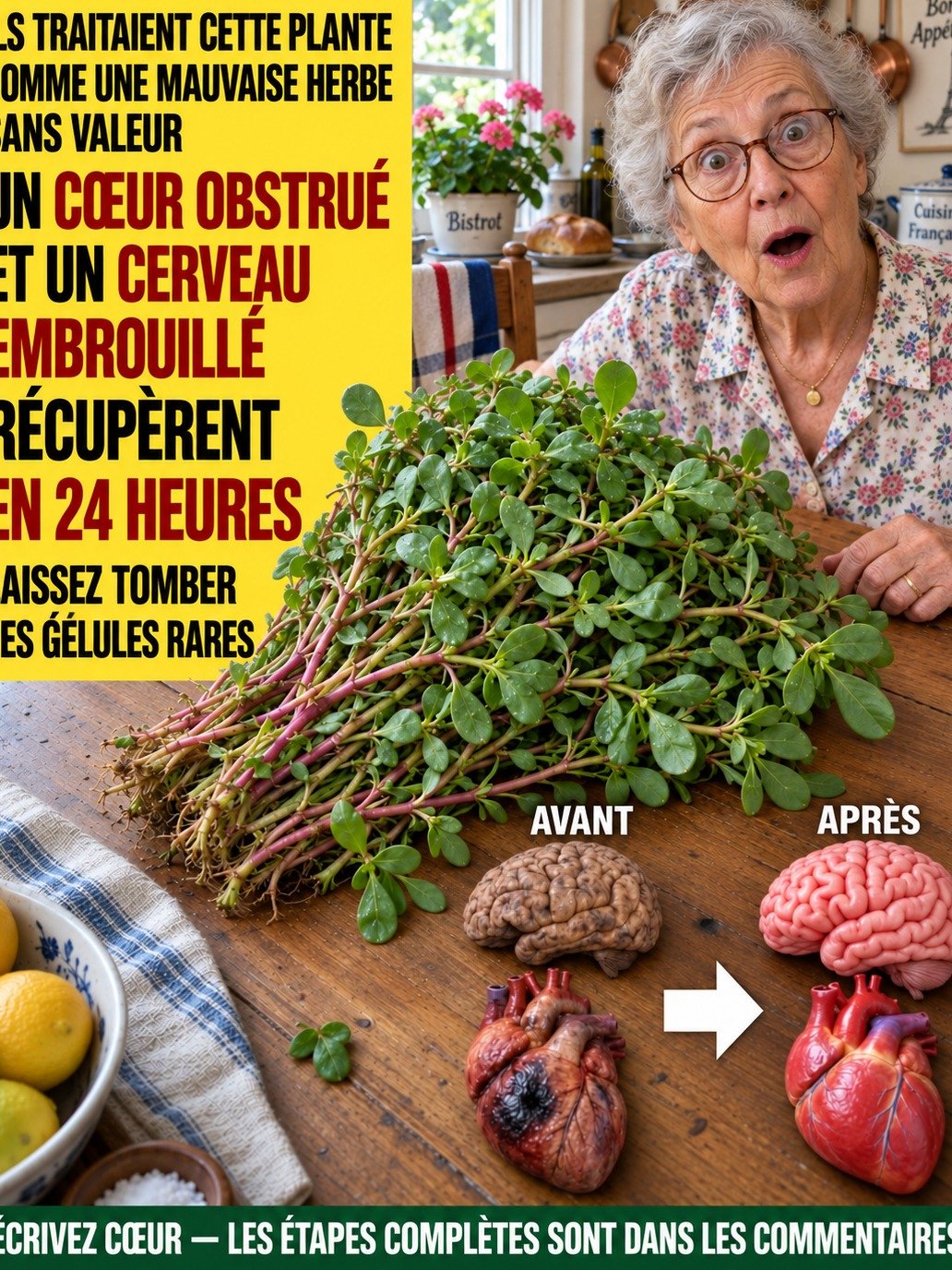 Le secret GRATUIT que vous DÉTRUISEZ dans votre jardin : Dites adieu au brouillard mental et au cœur fatigué en 3 jours !