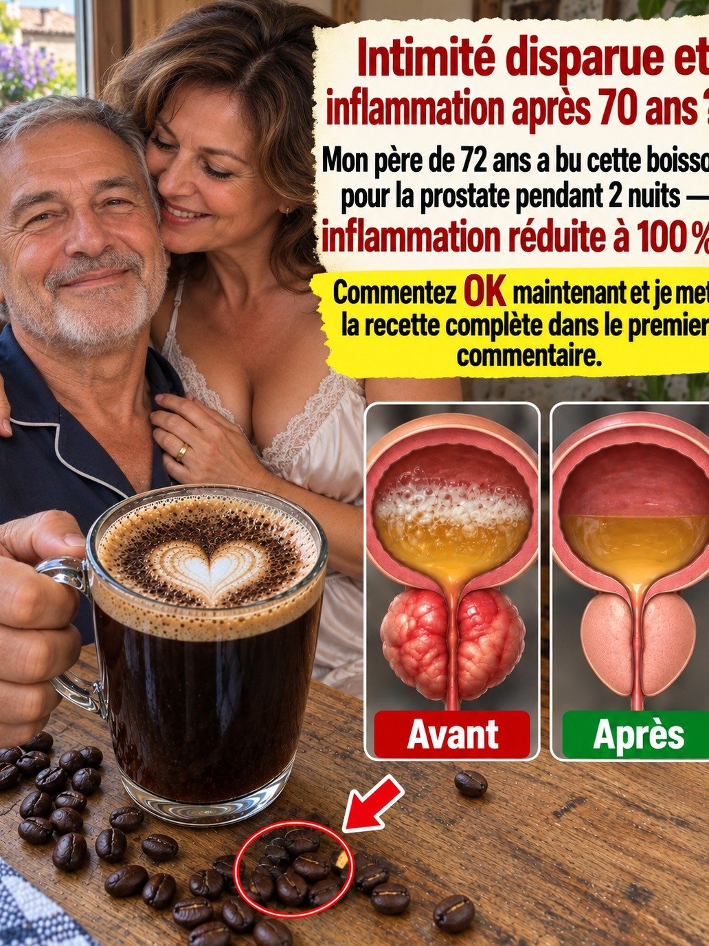 Le Secret Inconnu après 70 ans : Cette Boisson Simple Révolutionne Votre Prostate, Votre Sommeil et Votre Vie Intime !