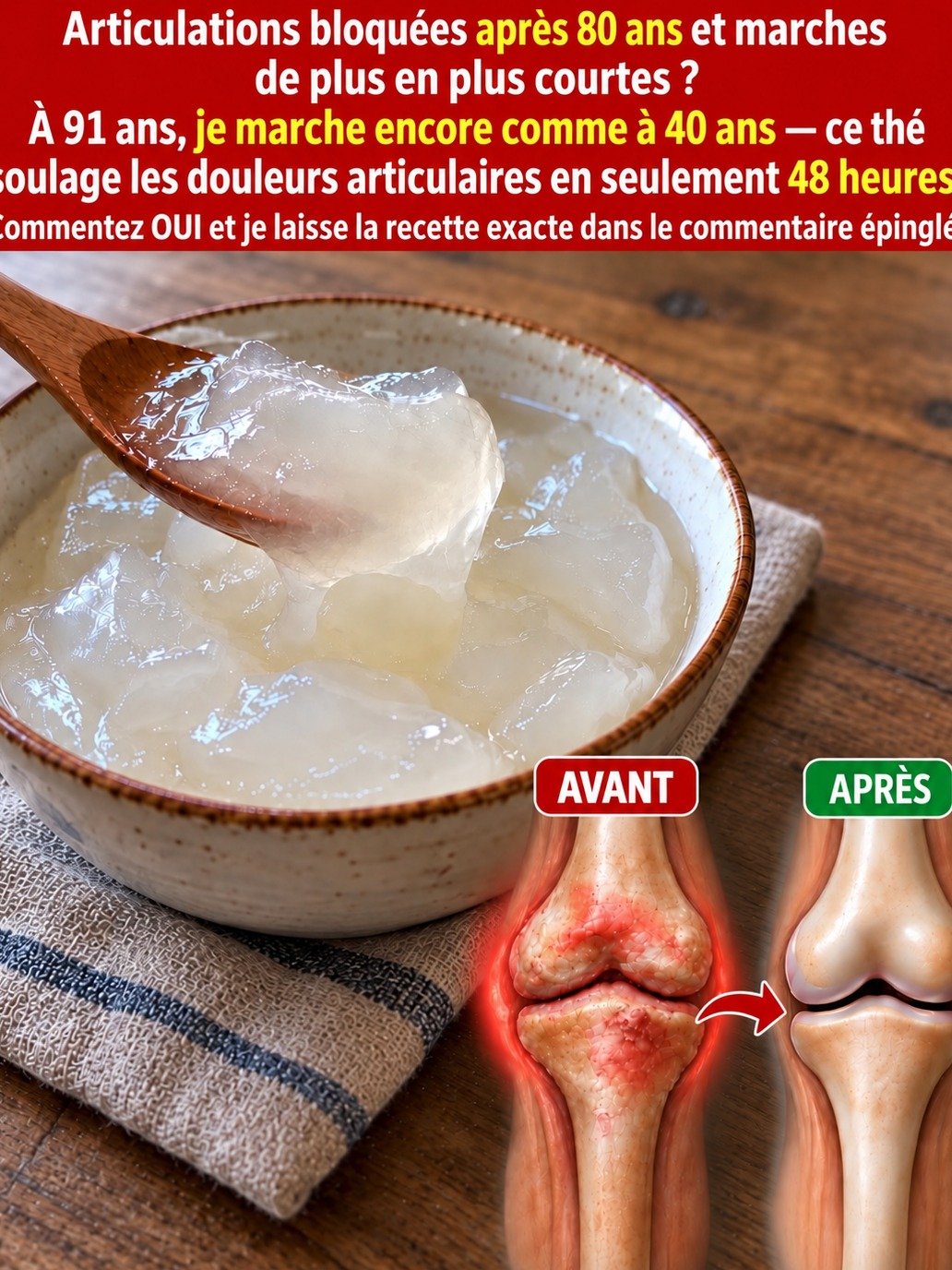Articulations Bloquées Après 80 Ans ? DÉBLOQUEZ VOS MOUVEMENTS avec cette Boisson Simple (Le Secret que Personne Ne Vous Dit) !