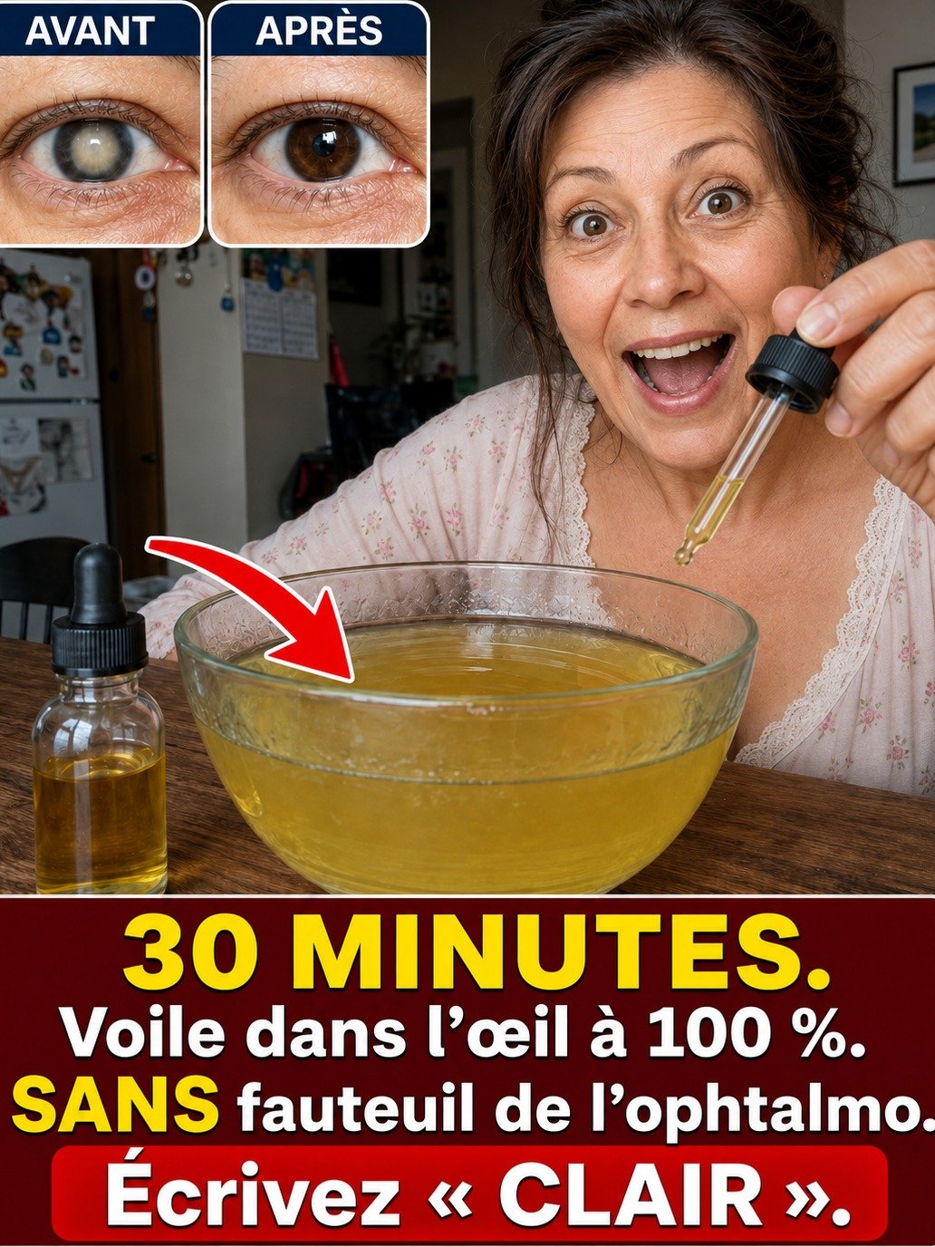 ALERTE ROUGE : Ce "remède miracle" en 30 minutes contre les cataractes est un MENSONGE DANGEREUX ! Voici la VÉRITÉ pour sauver votre vue.