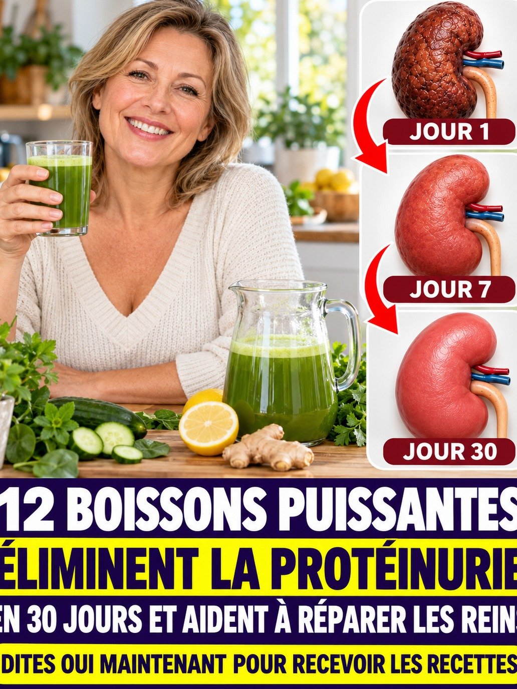 Le Message Caché de Vos Reins : 12 Boissons INSOLITES Pour Réduire les Protéines Urinaires et Récupérer une Énergie DÉBORDANTE (Le N°7 Va Vous Bouleverser !)