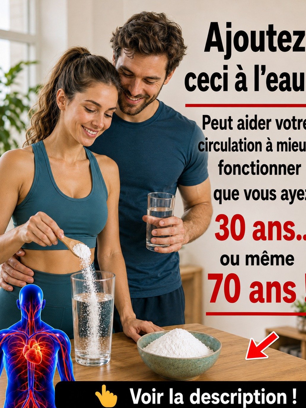 Seniors : La "Poudre Magique" pour une Circulation de Jeune ? Ce que Personne ne vous Dit sur l'Eau et le Magnésium !
