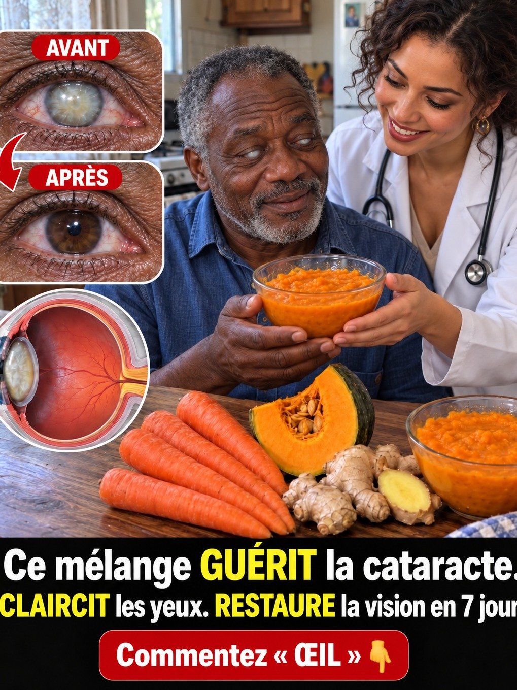 Carotte & Citrouille : Le Vrai Pouvoir pour vos Yeux Révélé ! Ce que vous DEVEZ savoir avant qu'il ne soit trop tard...