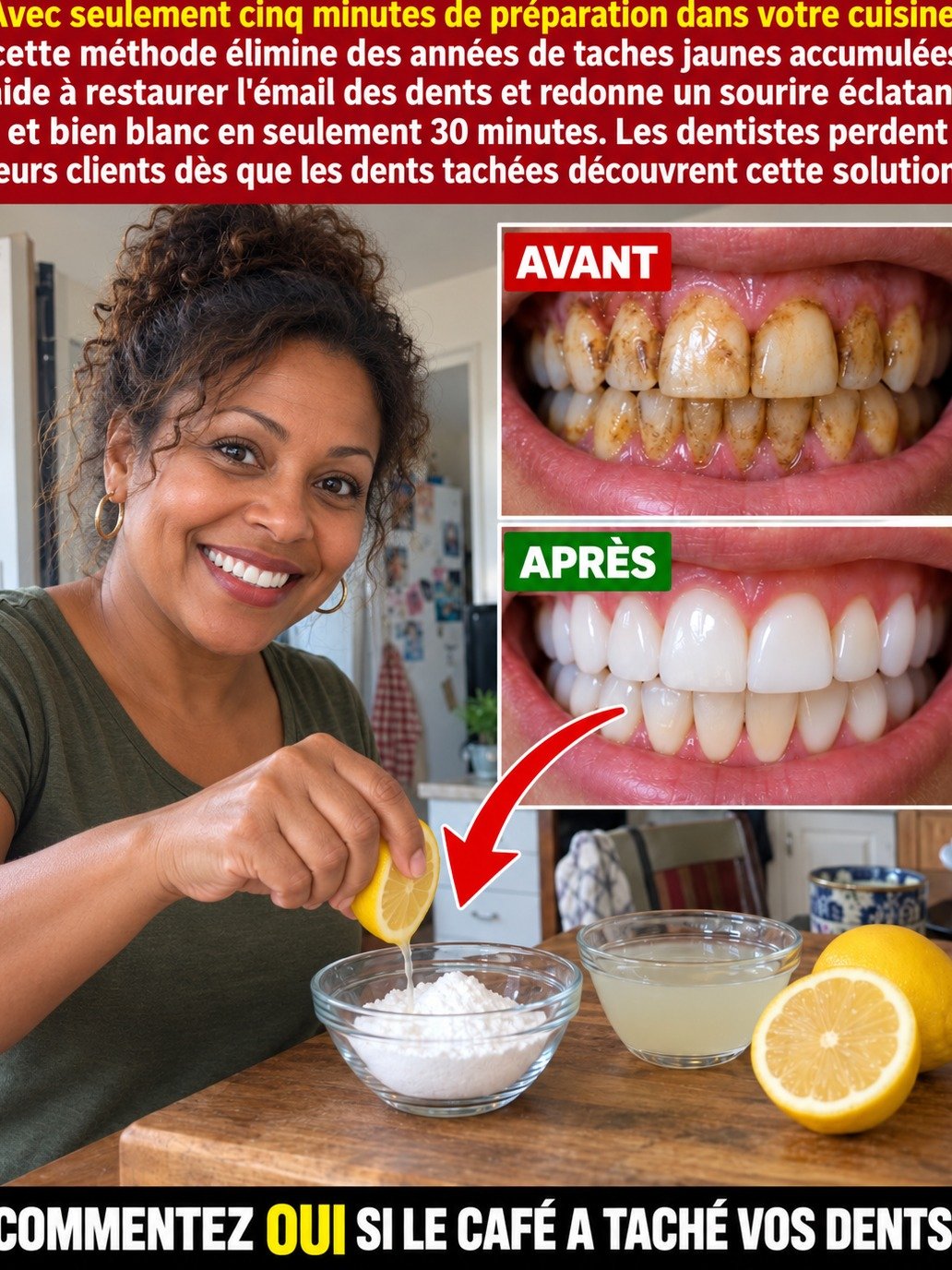 Le Secret Insoupçonné pour Des Dents Éclatantes Après 50 Ans : Cette Astuce Café de 5 Minutes Va TOUT Changer !