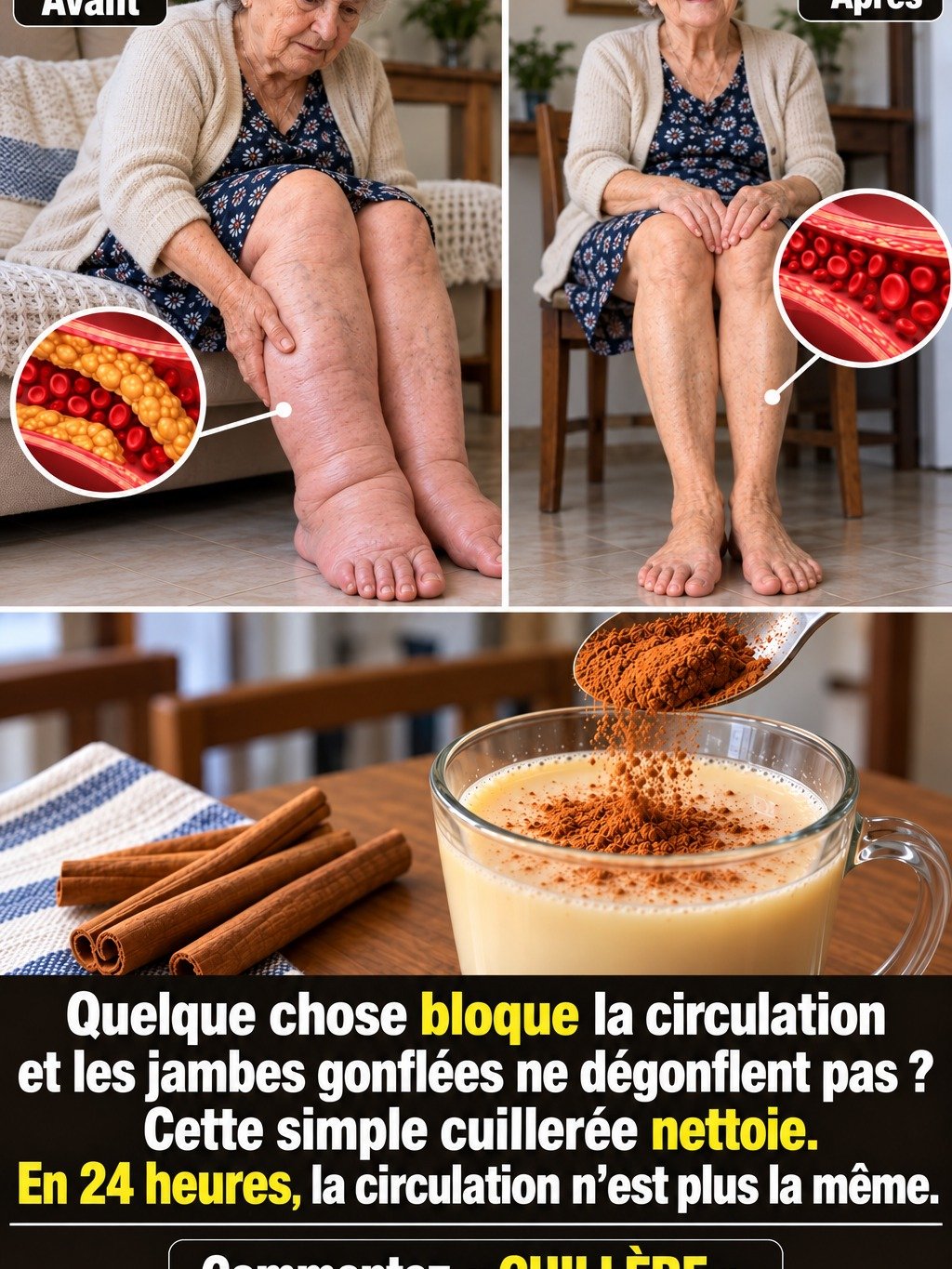 Mains Tachetées & Jambes Gonflées Après 75 Ans ? Découvrez ENFIN Les 6 Gestes Simples Qui Vont Tout Changer (Avant Qu'il Ne Soit Trop Tard !)