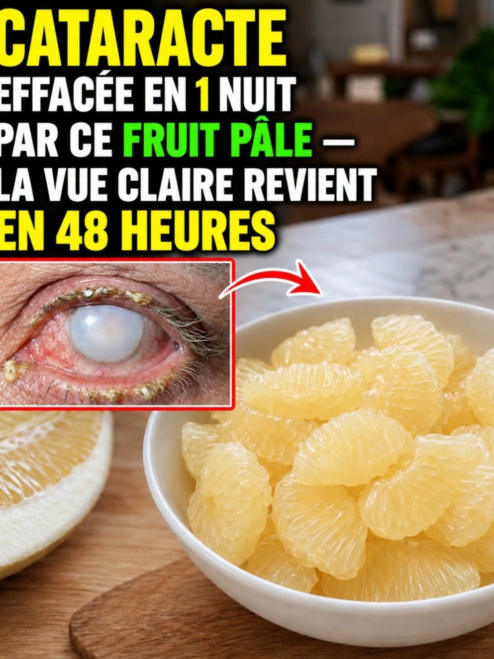 Cataracte : LE fruit 'miracle' qui vous promet une vue parfaite en une nuit... Est-ce une arnaque ou la vérité cachée ?
