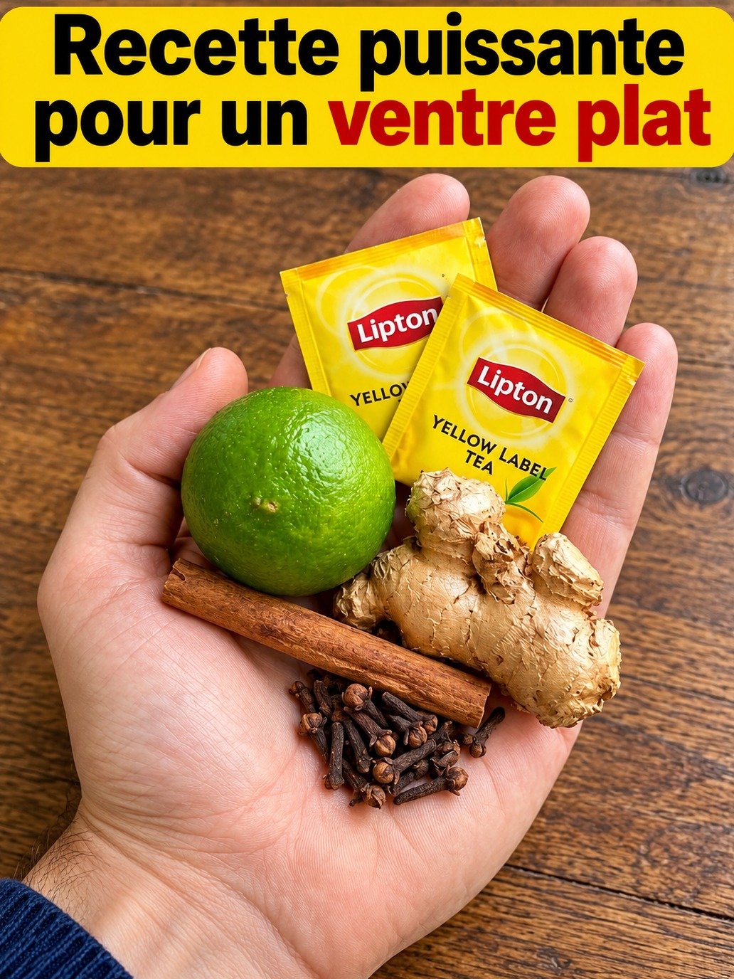 Le Secret Bien Gardé pour un Ventre Plus Plat : Découvrez la Boisson au Gingembre, Citron et Cannelle Que Tous S'arrachent !