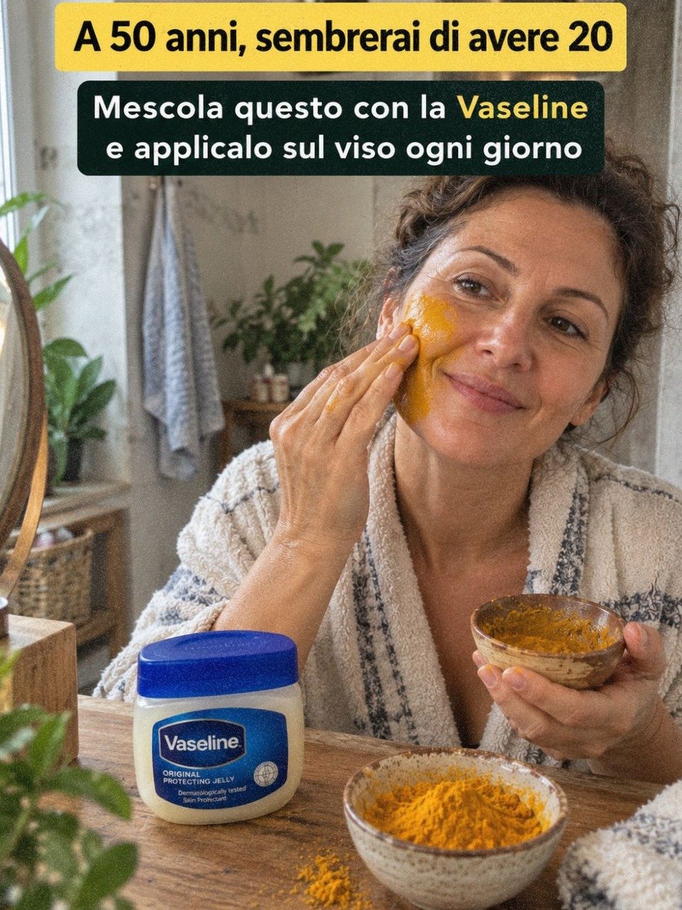 Le Secret Éclatant à Moins de 5€ : Vaseline et Curcuma, Le Duo Viral Pour une Peau Incroyablement Lumineuse !