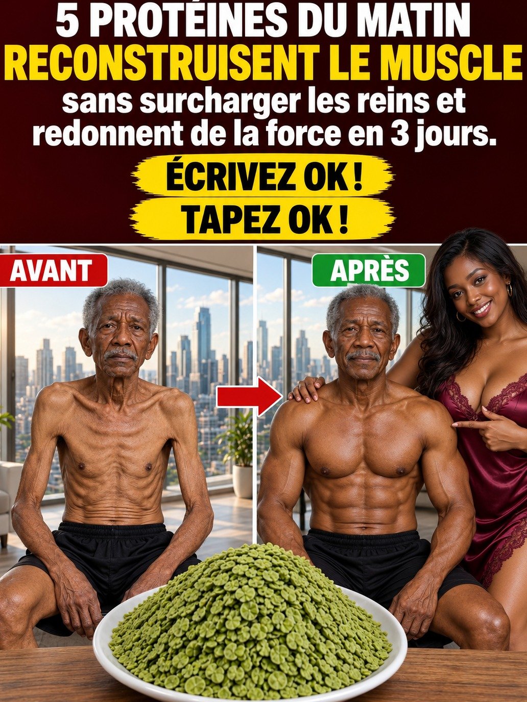 Le Secret Matinal Révélé : 5 Protéines Simples Qui Vont Reconstruire Vos Muscles et Booster Votre Force Naturellement (Ne Passez Pas À Côté !)