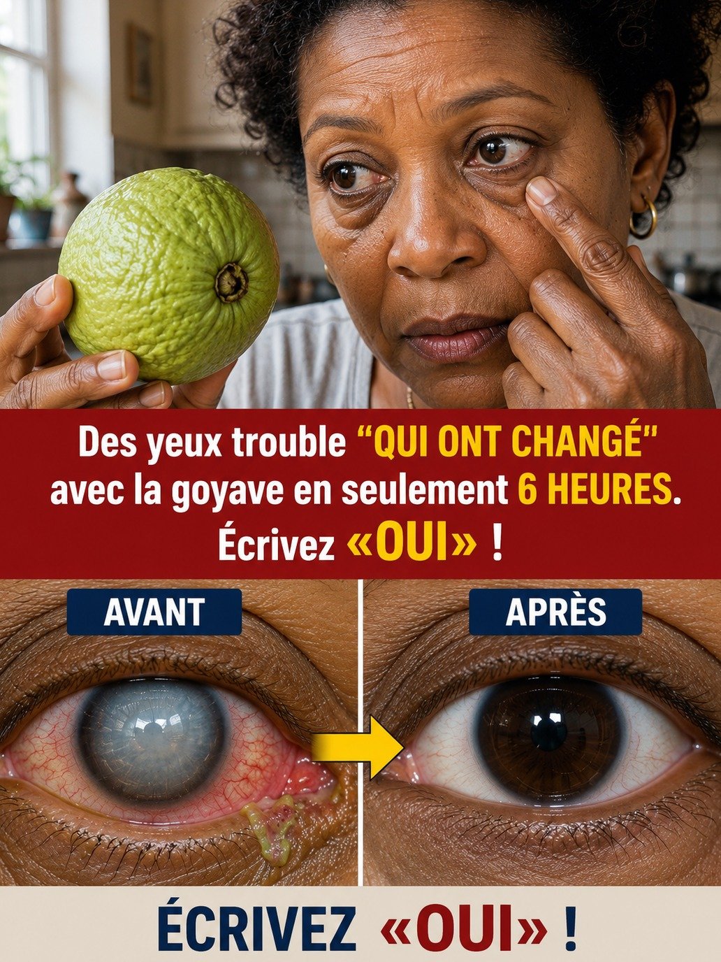 VOS YEUX TROUBLES VOUS VOLENT LA VUE ? Le mythe de la goyave en 6h DÉVOILÉ (avant qu'il ne soit trop tard !)