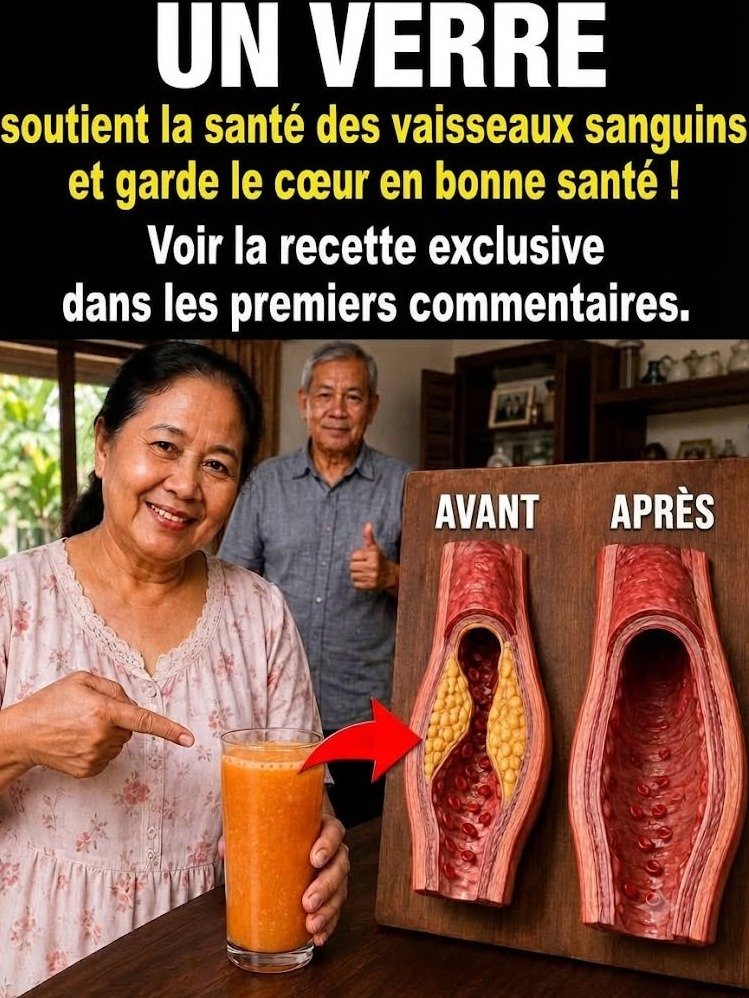 Le Secret Matinal : Cette Boisson Jaune Simple Va Révolutionner la Santé de Vos Artères (et Booster Votre Circulation) !