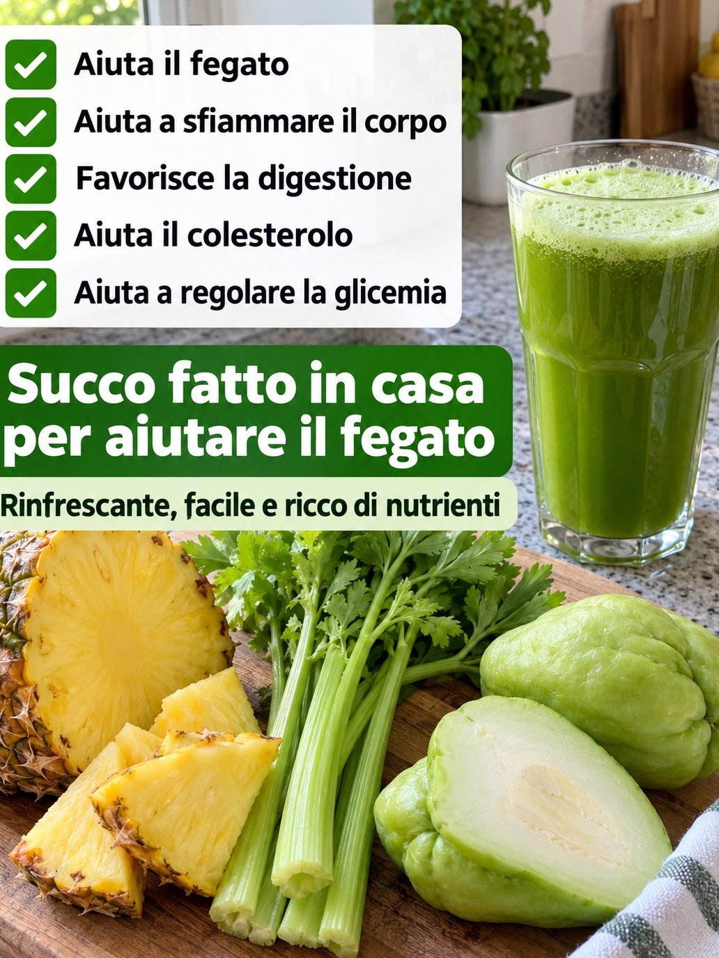 Le Secret Révélé : Ce Jus de Chayote & Ananas Va Révolutionner la Santé de Votre Foie en Seulement 10 Jours !
