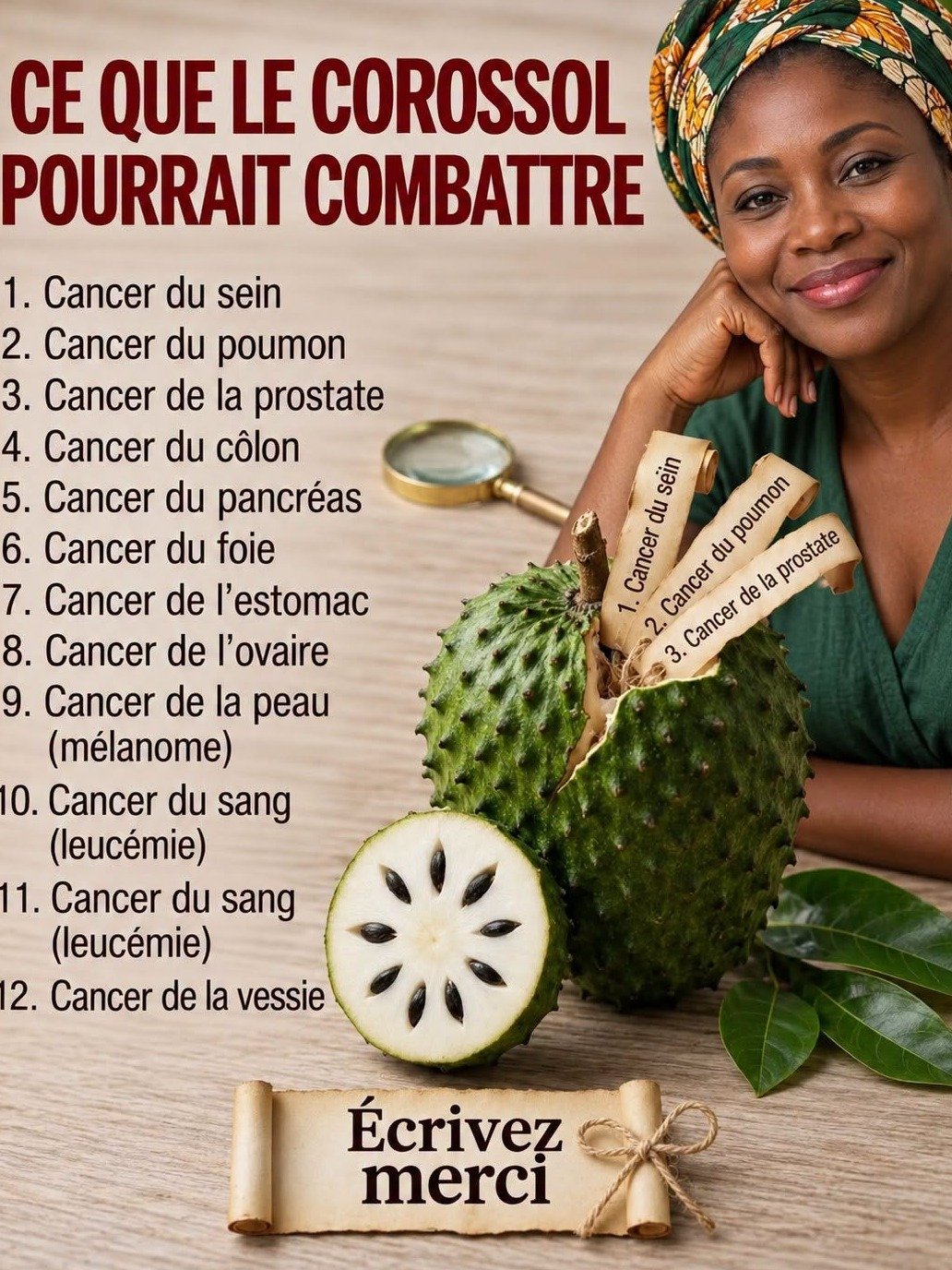 Le Corossol : Le Secret Tropical Oublié Qui Va Révolutionner Votre Bien-Être Après 50 Ans (9 Bienfaits Que Personne Ne Vous Dit !)