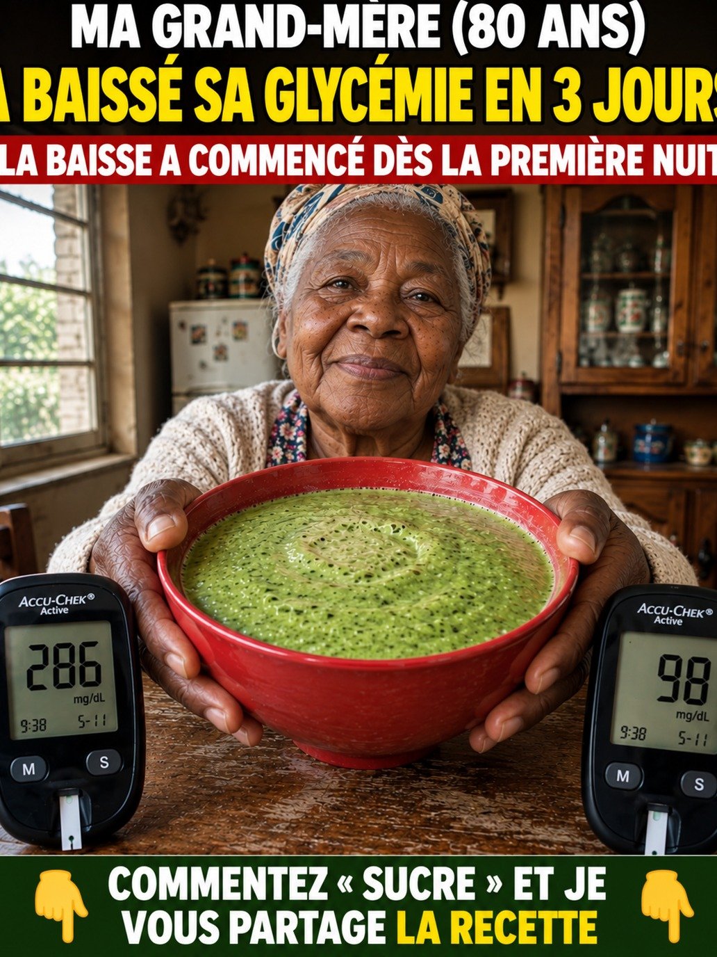 Le Secret Étonnant de Ma Grand-Mère de 80 Ans : Comment Sa Glycémie a Chuté en SEULEMENT 3 Jours (Ce Que Vous Devez ABSOLUMENT Savoir !)