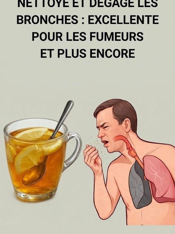 Adieu Toux Tenace et Bronches Encombrées ! Voici LA Boisson Naturelle qui Va Vous LIBÉRER EN UN TEMPS RECORD.