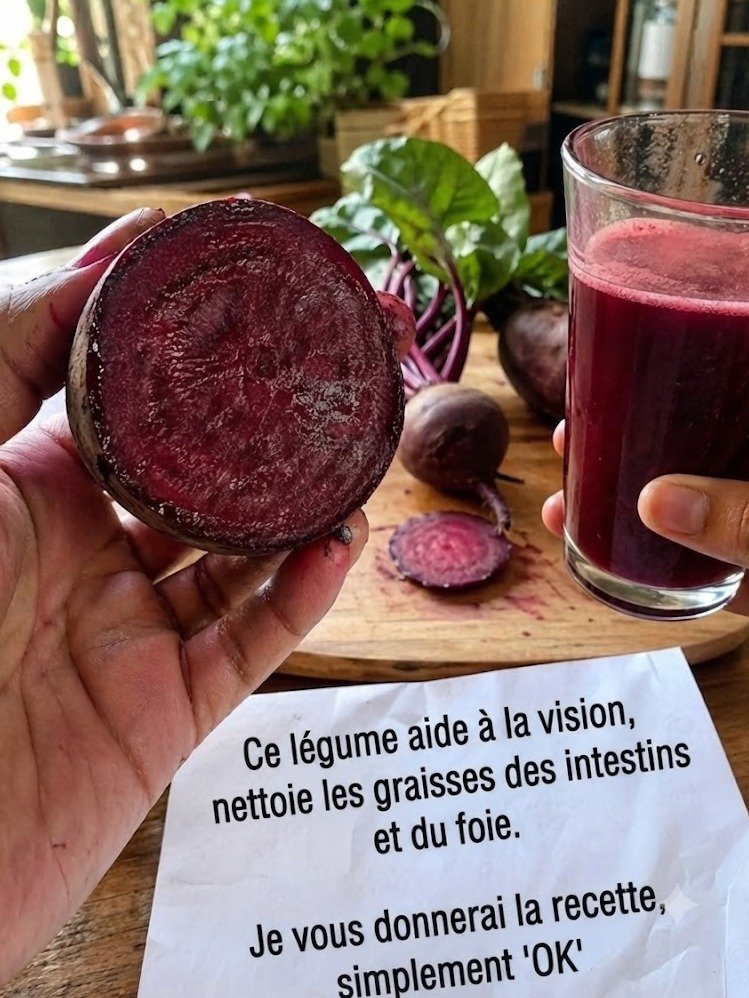 L'Élixir Caché pour une Énergie Inépuisable : Le Jus Betterave-Gingembre que Votre Corps Réclame (Ne Passez Pas à Côté !)