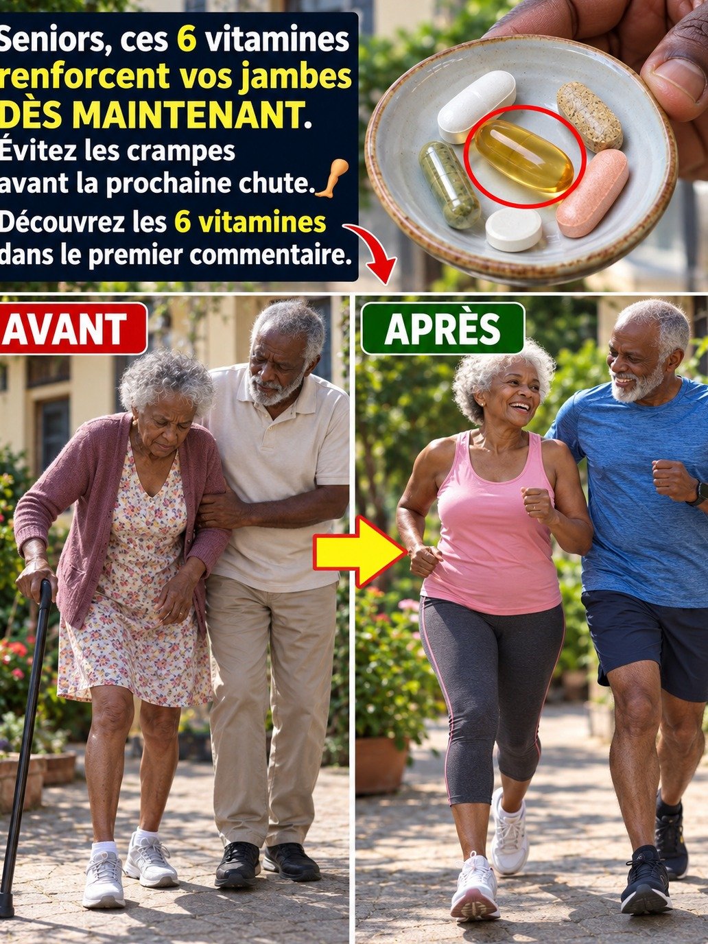 Le Secret Révélé : Ces 6 Vitamines Essentielles pour Éradiquer les Crampes Nocturnes et la Faiblesse des Jambes après 60 ans !
