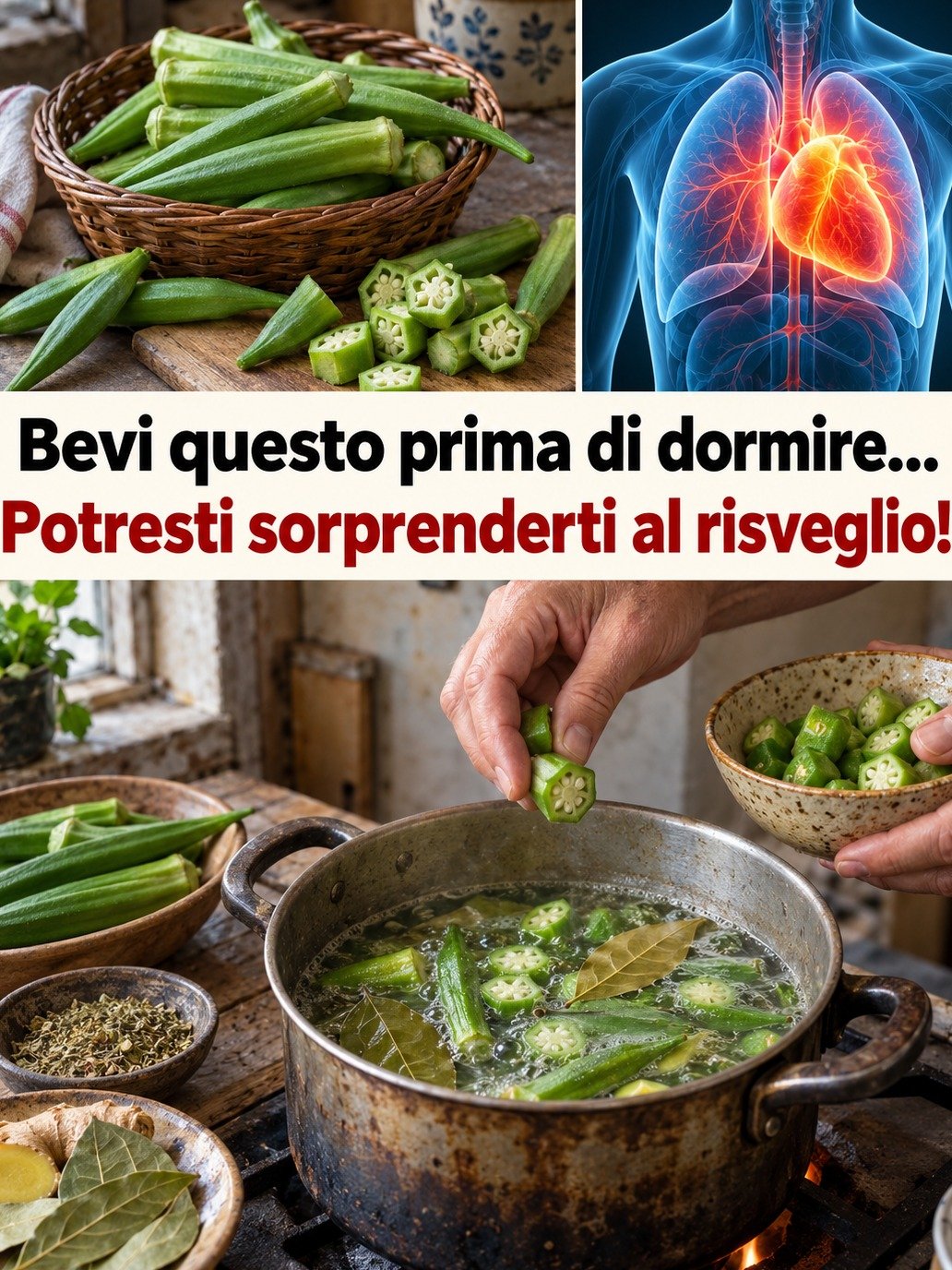 Le Secret Millénaire pour un Bien-Être Optimal : Pourquoi Boire de l'Eau d'Okra Avant de Dormir Va Changer Votre Vie !
