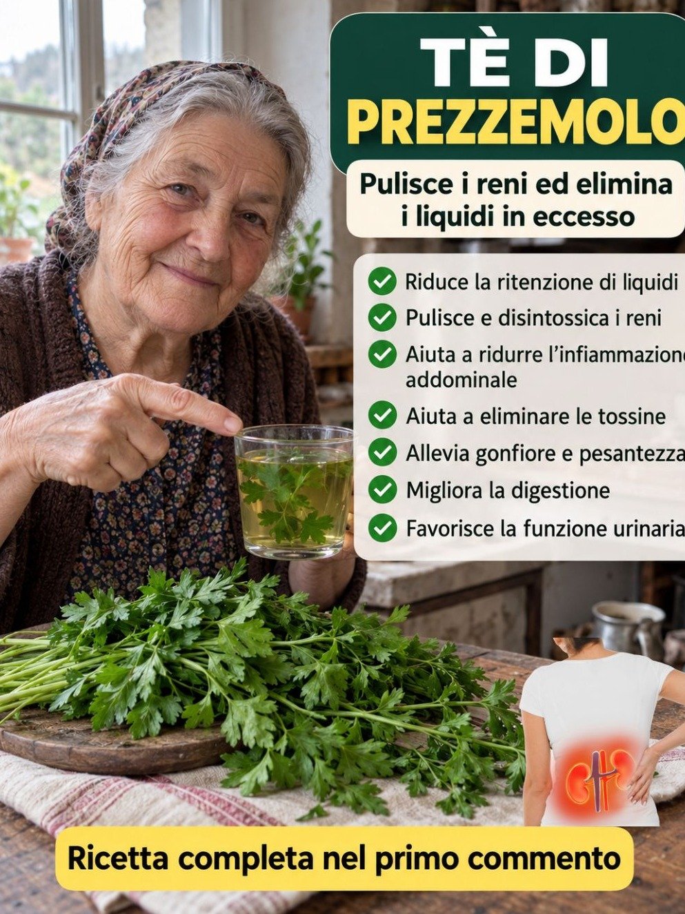Le Secret Insoupçonné du Persil : 4 Recettes Simples pour Booster Votre Bien-être et Éliminer la Rétention d'Eau !