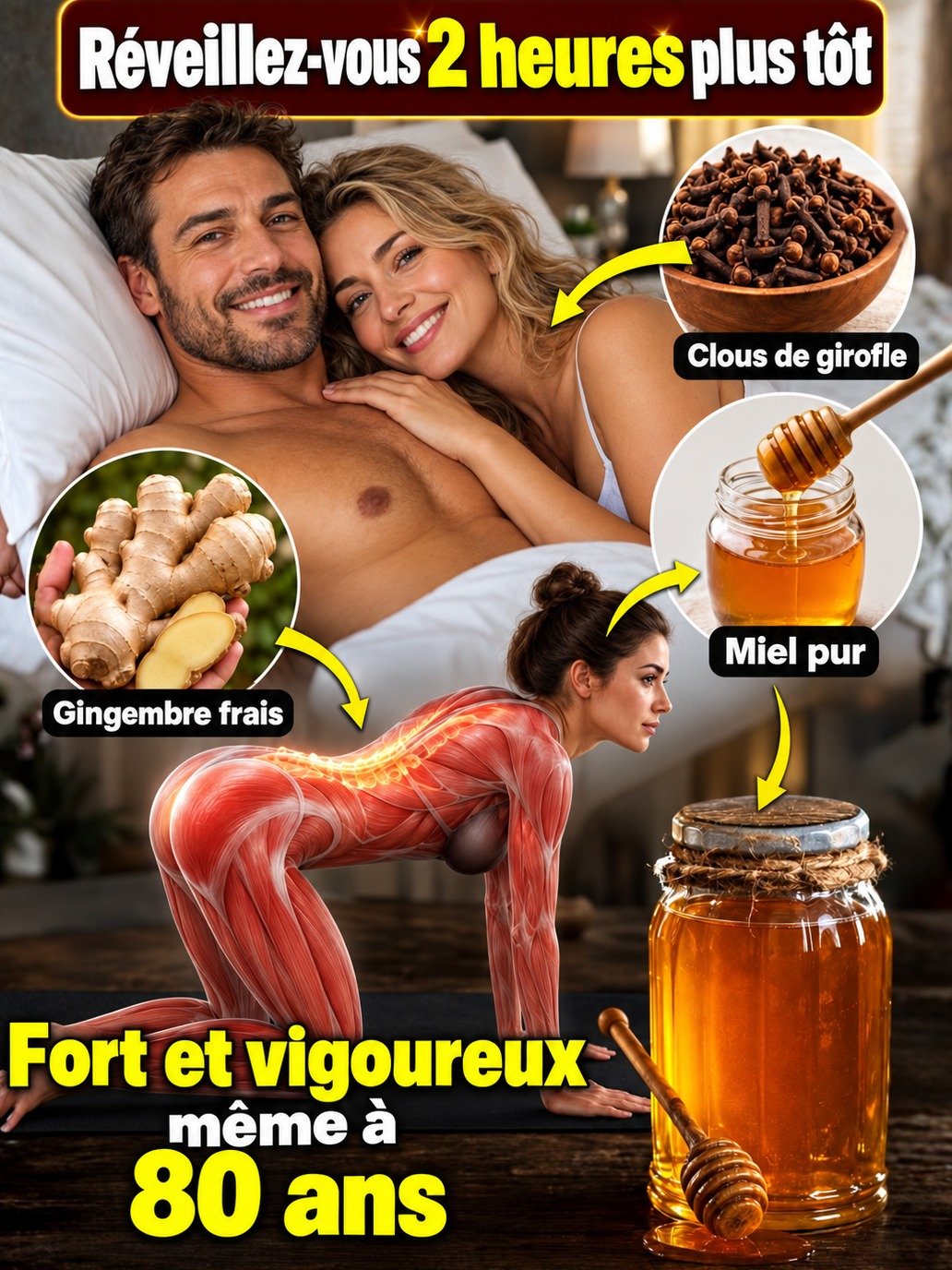 Le Secret Oublié de Vos Grands-Mères : 18 Bienfaits ÉTONNANTS du Gingembre, Clou de Girofle et Miel (Votre Corps Vous Remerciera !)