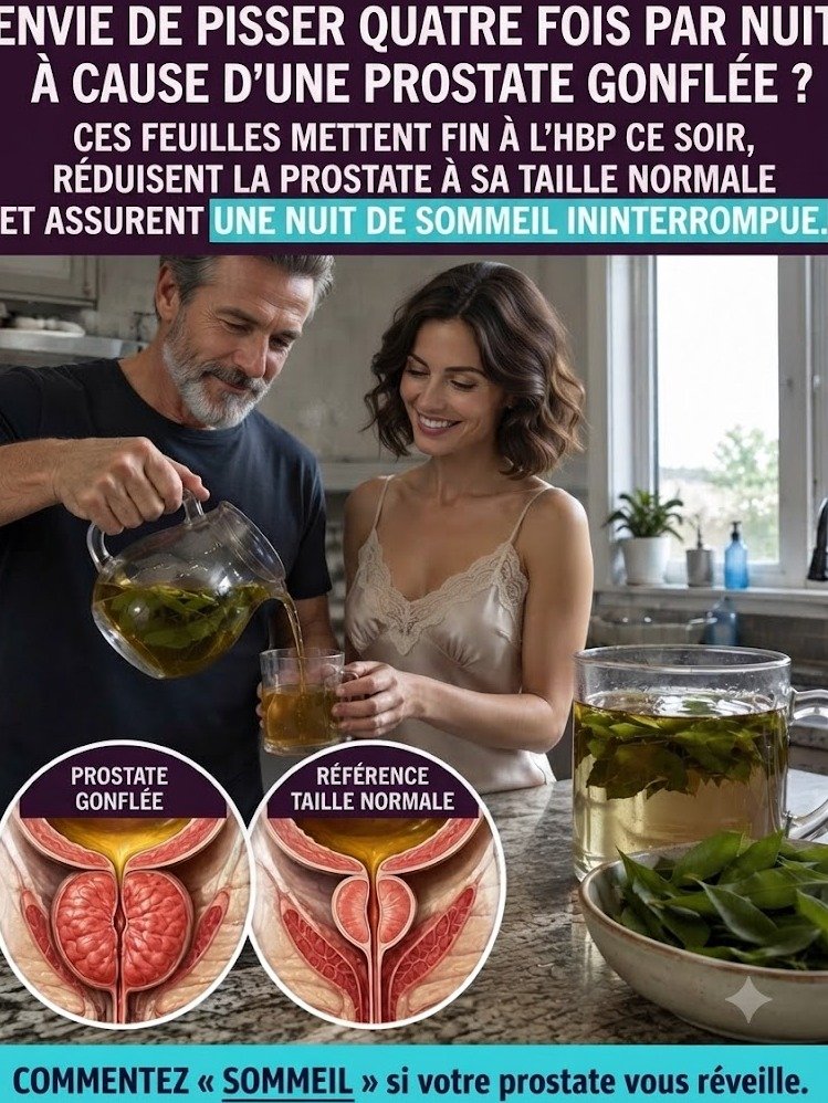 Le Secret Insoupçonné de ces Feuilles Vertes pour une Prostate Apaisée et des Nuits SANS Réveil (L'Erreur Fatale à Éviter ABSOLUMENT !)