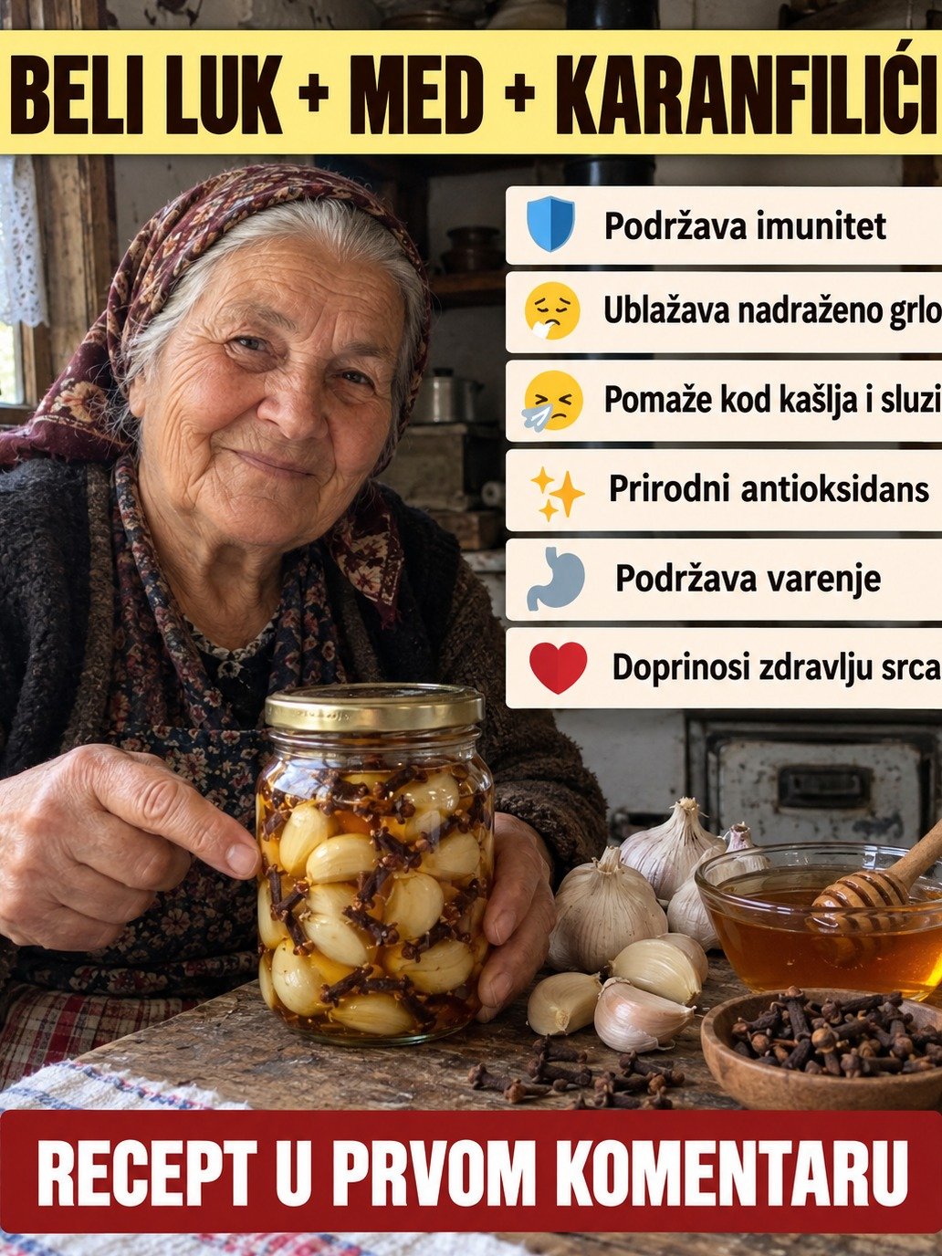Le Trio Magique Oublié : Ail, Miel, Clou de Girofle – 4 Recettes Naturelles Pour Transformer Votre Santé (À Ne Pas Manquer !)