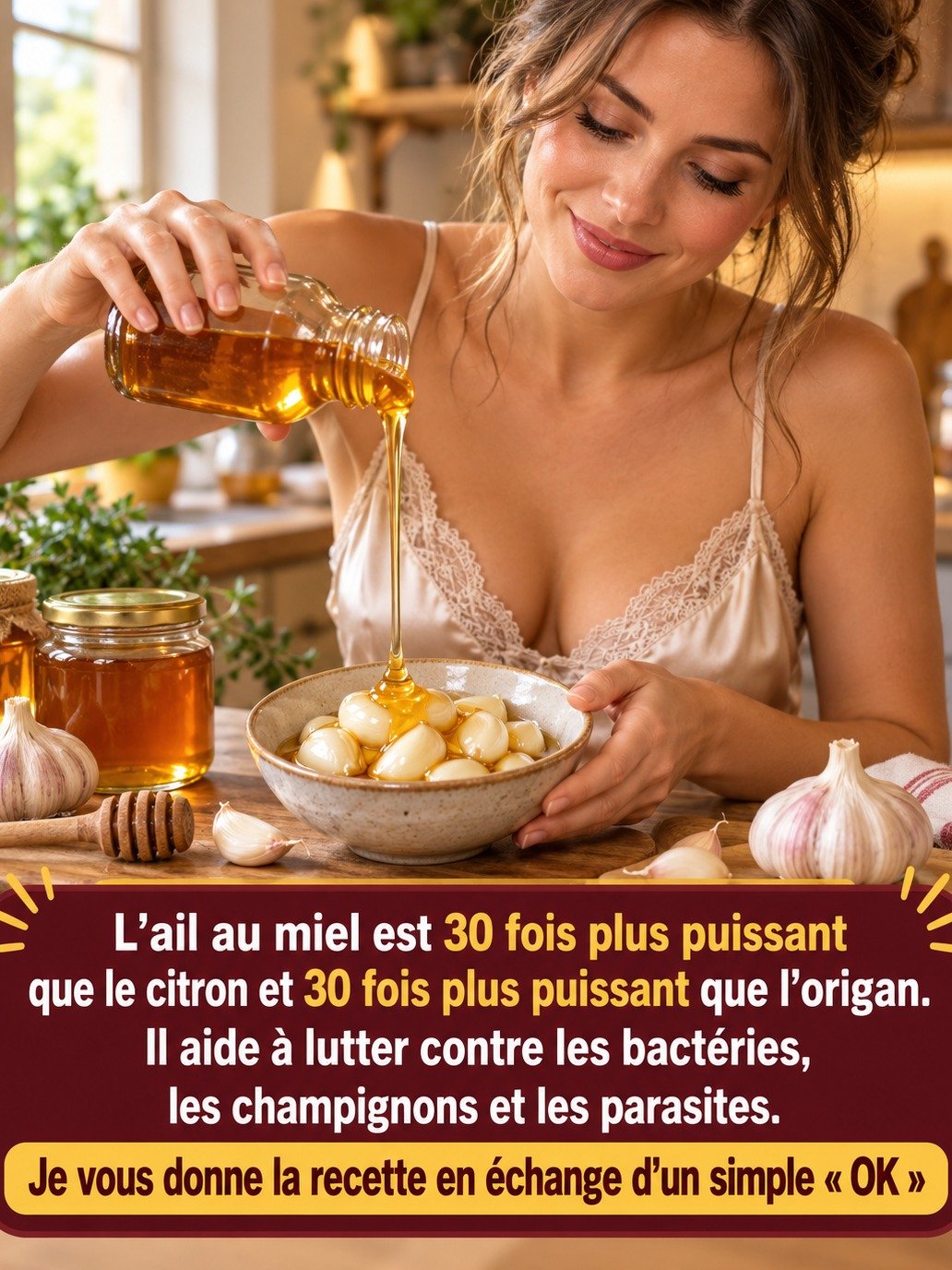 Le Secret Oublié de Grand-Mère : Ce Trio Vinaigre, Ail et Miel Va Révolutionner Votre Santé (Et Vous Ne Le Saviez Pas) !