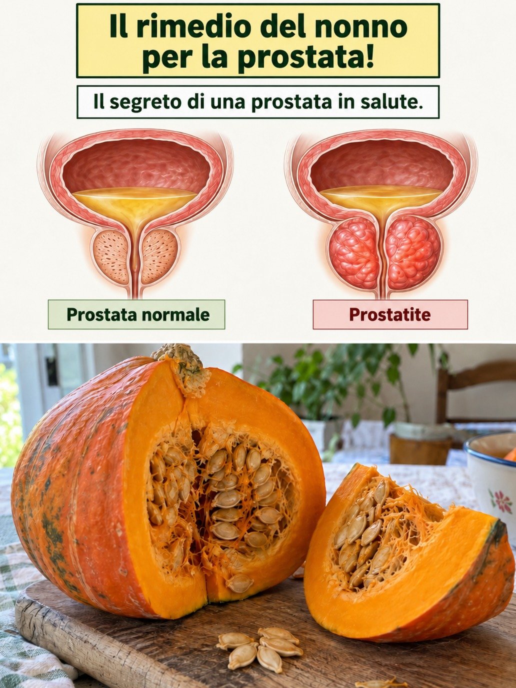 Le Secret Insoupçonné des Graines de Courge : Révolutionnez Votre Santé de la Prostate Après 40 Ans !