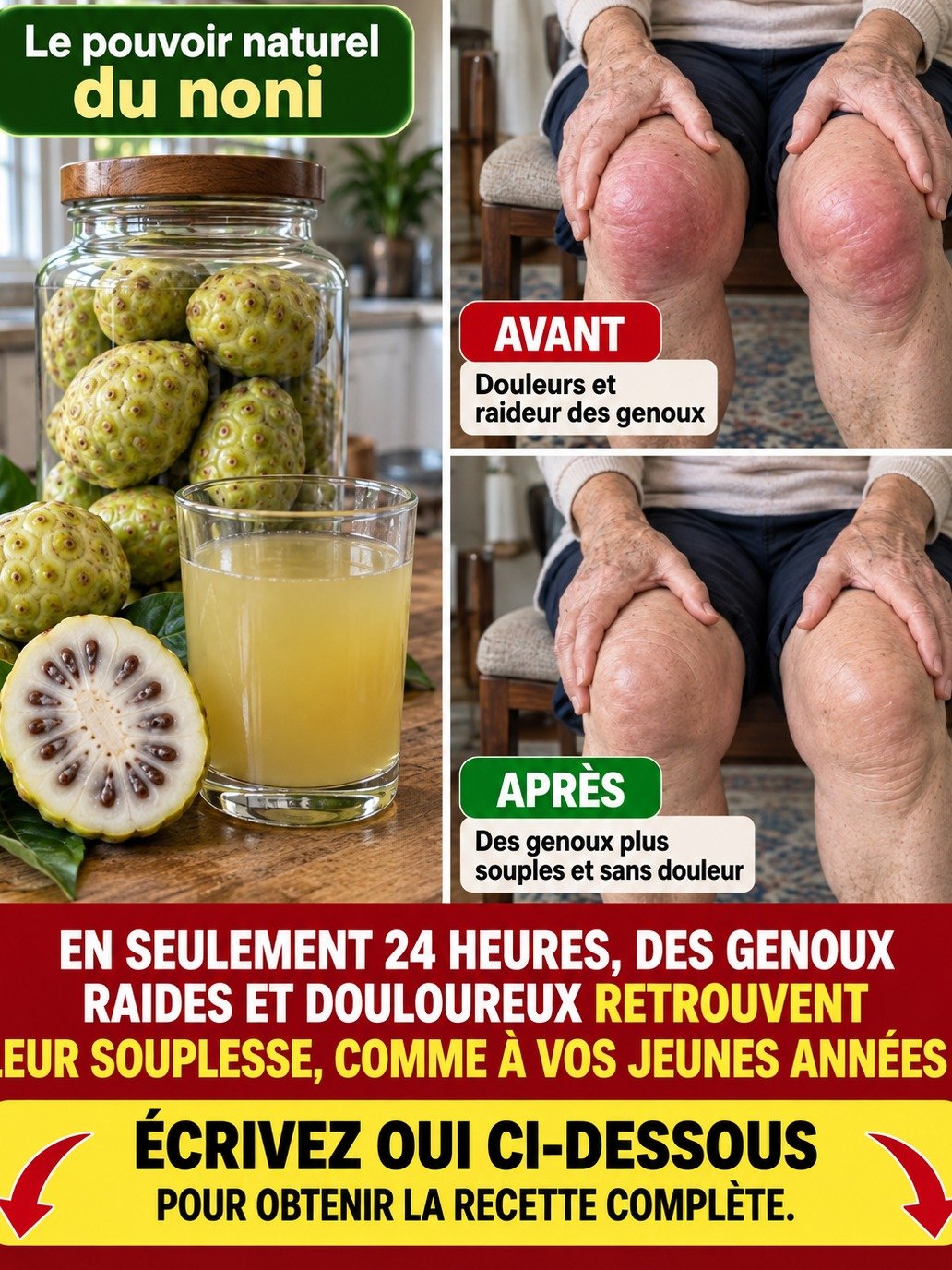 Le Silence Retrouvé : Pourquoi Vos Genoux Grincent Encore et Comment Ce Changement Restaure le Liquide Articulaire Perdu (Vous Devez Le Savoir !)
